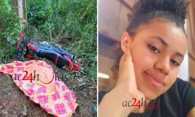 Tragédia em Xapuri: adolescente de 16 anos morre ao colidir moto contra poste