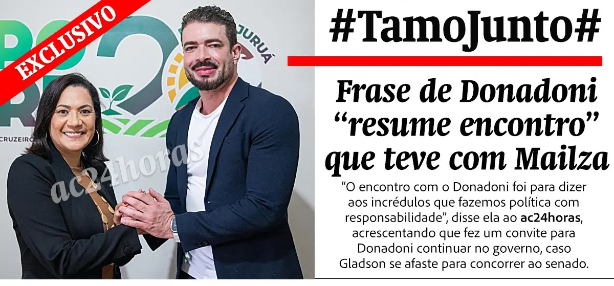 Frase de Donadoni resume encontro que teve com Mailza