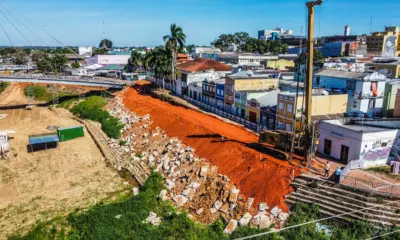 Deracre amplia obra para conter erosão no Novo Mercado Velho