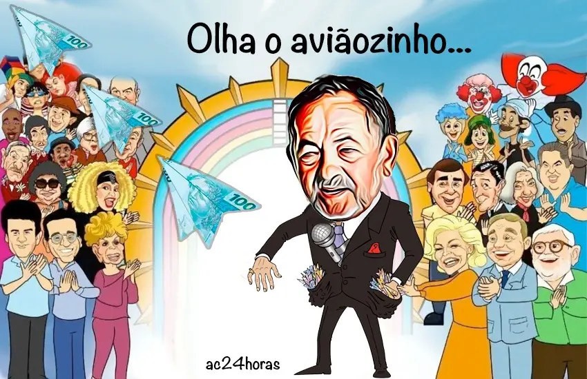 O “homi” tá rico!