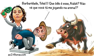 Naluh escracha rodeio