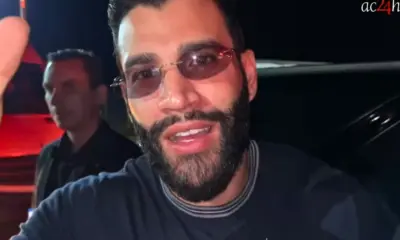 EXCLUSIVO: Gusttavo fala com ac24horas, diz que acompanha site e agradece: “satisfação”