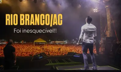 “Foi inesquecível”, diz Gusttavo Lima após show no Acre