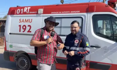 Samu reforça atendimento e orienta público na abertura da 50ª Expoacre