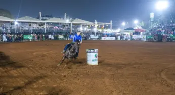 Prova dos Três Tambores movimenta arena com vários competidores