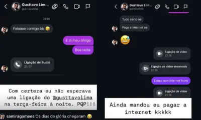 “Fala comigo, bb!”: acreano recebe ligação do cantor Gusttavo Lima