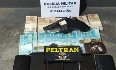 Em Cruzeiro do Sul, homem é baleado após atirar contra policial e arma falhar