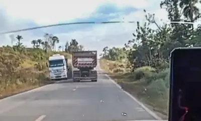 No Acre, taxistas denunciam imprudência de carretas na BR-364