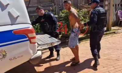 Foragido do presídio é preso pela PM no Residencial Rosalinda, em Rio Branco