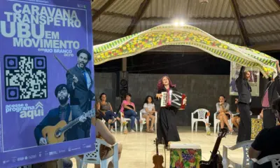 Caravana leva apresentação de espetáculo, oficinas e exibição de documentário para Brasiléia