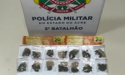 Dois são presos por suspeita de tráfico de drogas no “Vale do Açaí”