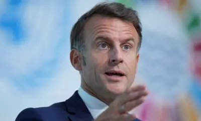 Macron diz que UE deve se preparar para retaliar contra tarifas de Trump