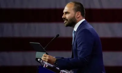 Eduardo Bolsonaro agradece Trump por aplicar Lei Magnitsky contra Moraes