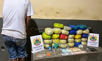 Homem é preso com 30 quilos de maconha em Cruzeiro do Sul