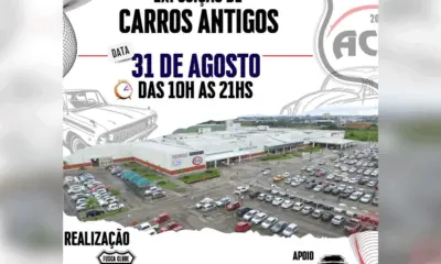 Exposição de carros antigos ocorre neste domingo em Rio Branco