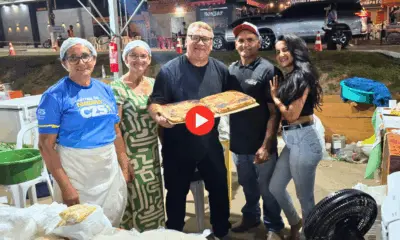 Comerciantes celebram boas vendas no segundo dia do Festival da Farinha