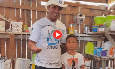 Criança que mora em barraco comove internautas e gera campanha no AC