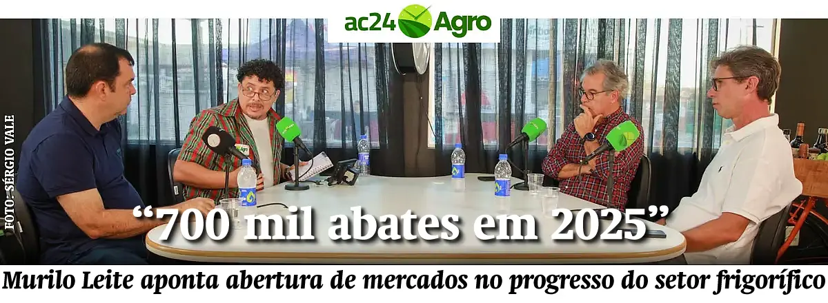 Murilo Leite aponta abertura de mercados no progresso do setor frigorífico: “700 mil abates em 2025”