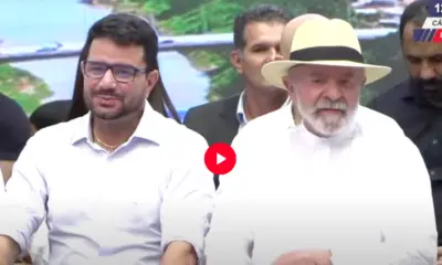 Militantes gritam “sem anistia” durante evento com Lula no Acre