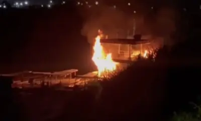 Pontão do Raimundinho Damasceno é atingido por incêndio em Tarauacá