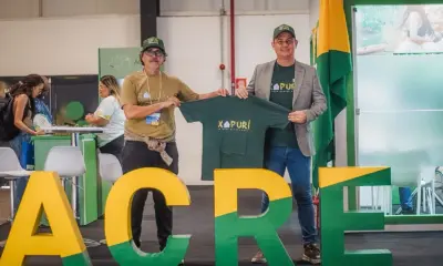 Com o lema “O Acre nasceu aqui”, Xapuri leva sua nova marca turística ao 9º Salão Nacional do Turismo em São Paulo