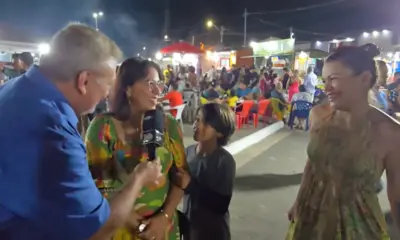 Famílias lotam a última noite do Festival da Farinha em Cruzeiro do Sul