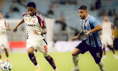 Goleiro faz de pênalti, Grêmio arranca empate e frustra festa do Flamengo