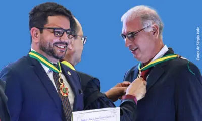 Gladson e Ricardo Leite recebem Medalha do Mérito da Justiça Eleitoral do Acre