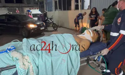Mecânico fica em estado grave ao ser atropelado em Manoel Urbano
