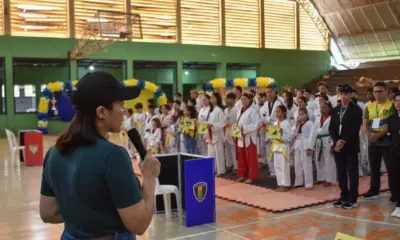 Mailza participa da abertura do Campeonato Brasileiro de Taekwondo