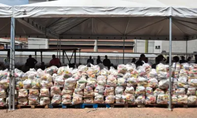 Troca de ingressos para shows da Expoacre rende mais de 120 toneladas de alimentos