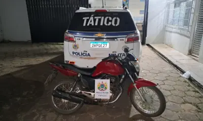 Moto roubada é recuperada por policiais militares em Rio Branco
