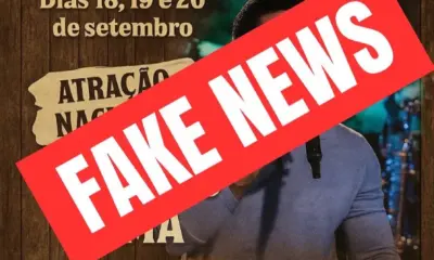 Prefeitura repudia fake news sobre show de Gusttavo Lima na ExpoEnvira