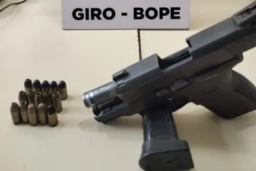 Arma de fogo é apreendida em patrulhamento no bairro Sobral