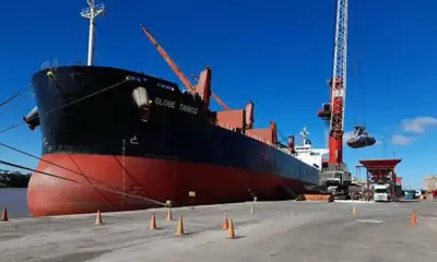 Primeiro navio de nova rota entre China e Amazônia chega neste sábado ao Porto de Santana