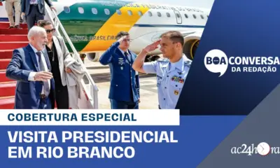 ac24horas fará cobertura especial da visita do presidente Lula; saiba como assistir