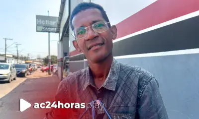 Músico venezuelano emociona com trompete nos semáforos de Rio Branco
