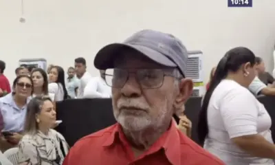 Militante lamenta falta de apoio da população em evento: “Fico triste”
