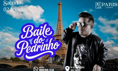 Pedrinho ex-Pânico comanda festa no Paris Garden neste sábado