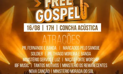Festival de música gospel acontece hoje na Concha Acústica