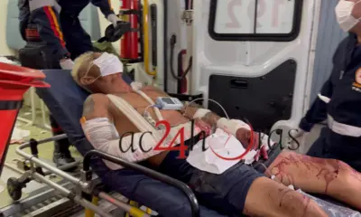 Homem em situação de rua é atacado com golpes de terçado em Rio Branco