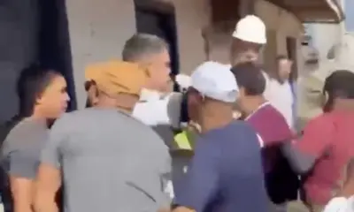 Prefeito de Macapá se envolve em confusão e agride jornalistas durante vistoria em hospital