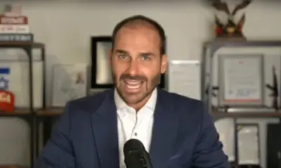 Eduardo Bolsonaro pede sanções da Argentina e da União Europeia ao Brasil e a Moraes