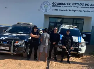 Homem acusado de violência doméstica é transportado de helicóptero até Porto Walter