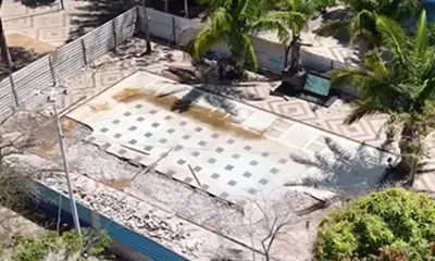 Fonte interativa da Praça Revolução é desativada para reforma