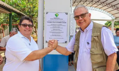 Brasiléia entrega espaço recreativo da escola Vitória Salvatierra Cesar