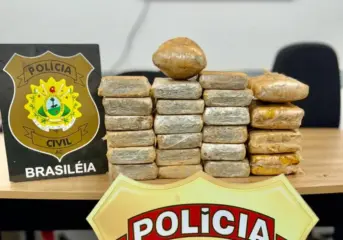 PF e PC apreendem quase 24 kg de maconha na zona rural de Brasileia