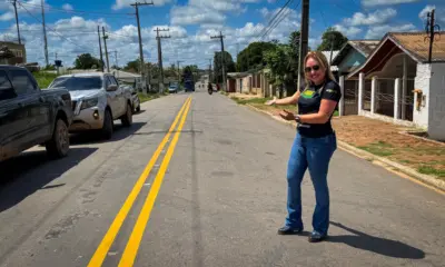 Deracre conclui obra de asfaltamento da Avenida Avelino Leal em Tarauacá