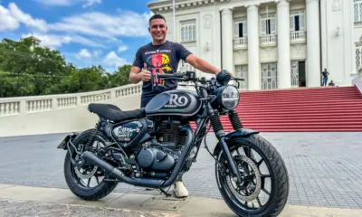 Mecânico de Rio Branco ganha moto única no mundo em sorteio de marca de lubrificantes