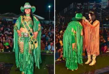 Ana Alcântara é a primeira Rainha do Rodeio da Expo Xapuri